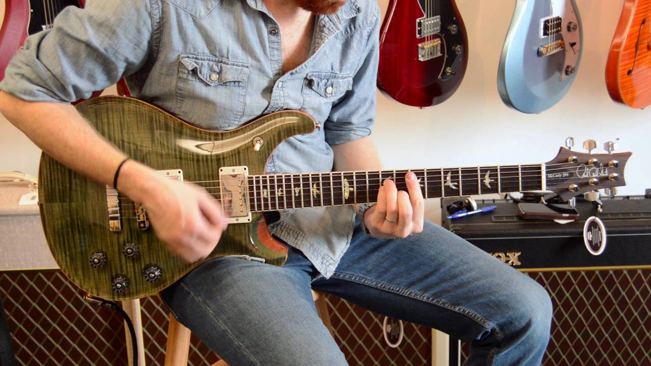 PRS MCCarty 594 Demo and Les Paul Shootout YouTube