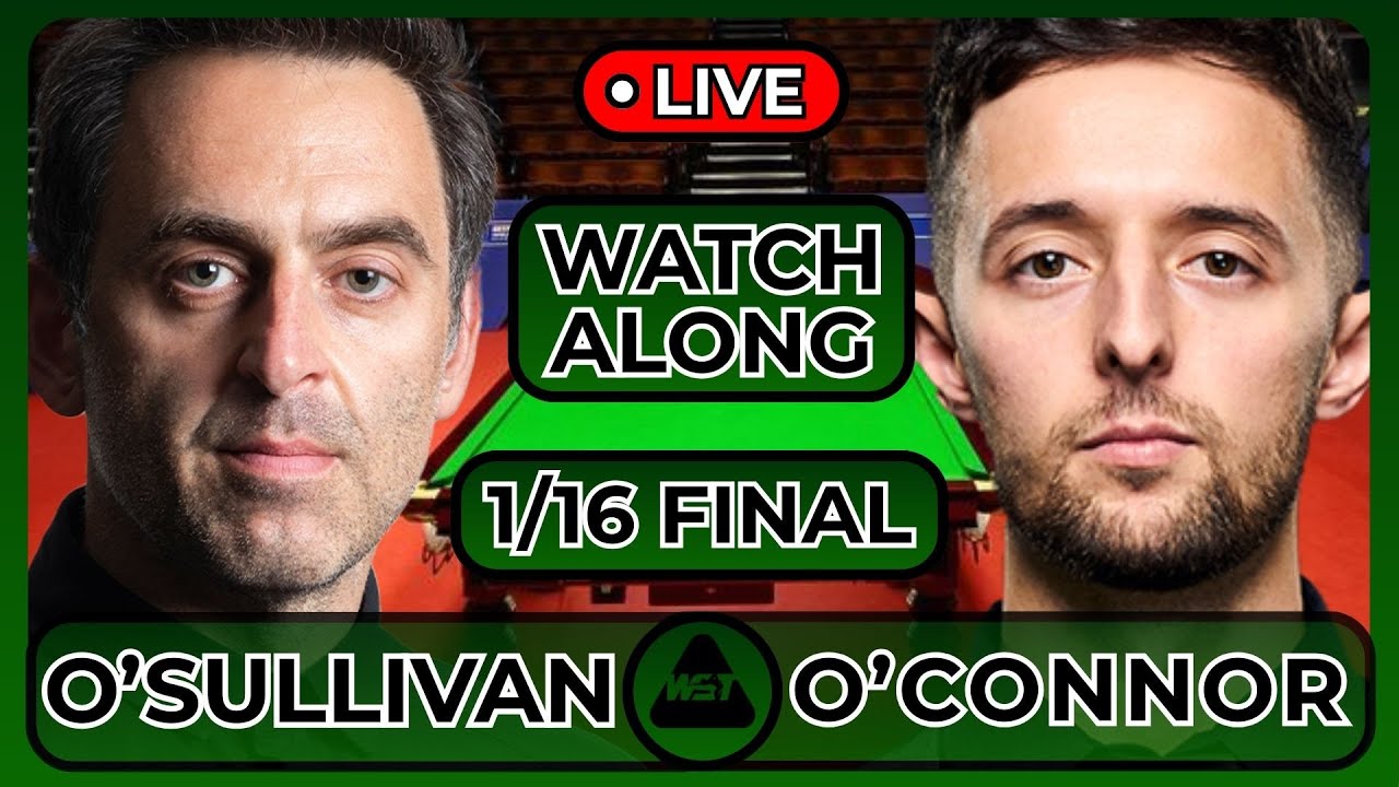 O'SULLIVAN VS O'CONNOR WORLD GRAND PRIX 2026 1/16 FINAL LIVE