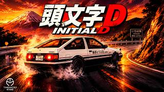 Akina’s Legend • Toyota AE86 Initial D | Time Micro 1:64