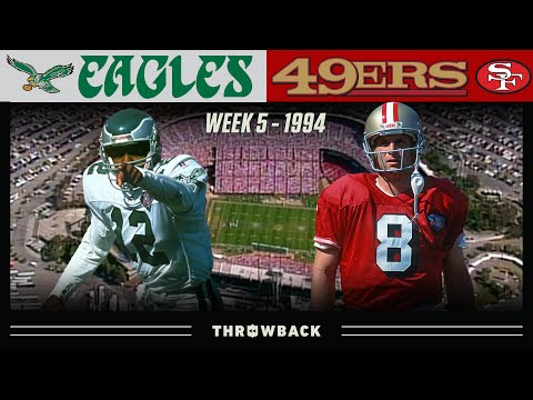 Cunningham & Co. CRUSH the Future Champs! (Eagles vs. 49ers 1994, Week 5)