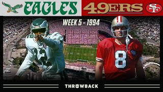 Cunningham & Co. CRUSH the Future Champs! (Eagles vs. 49ers 1994, Week 5)