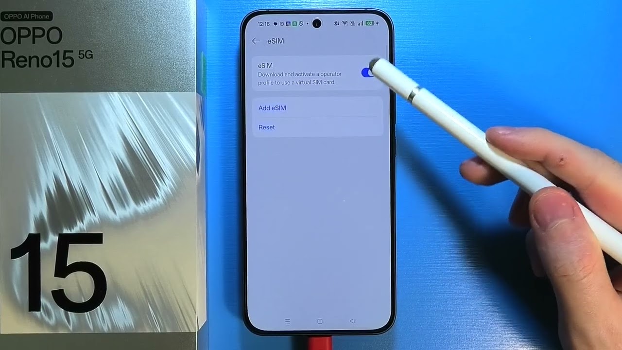 Oppo Reno 15 5G: How To Add eSIM - YouTube