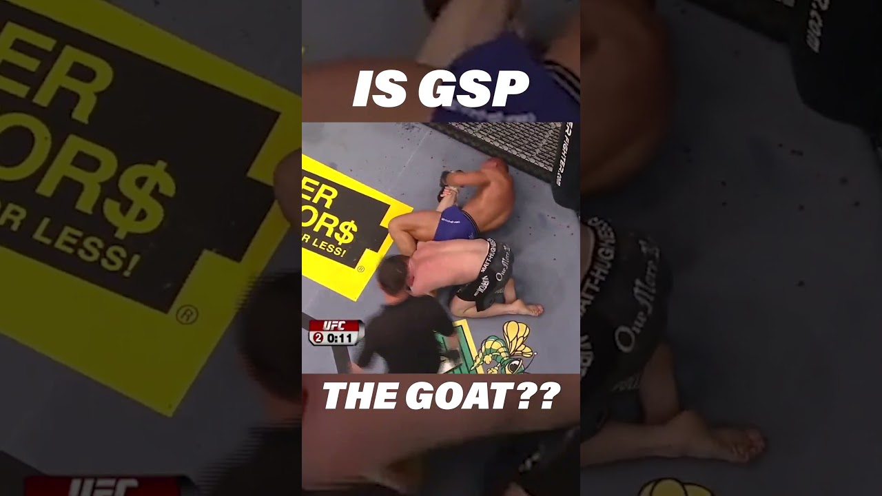 Is Georges St-Pierre the GOAT?? 