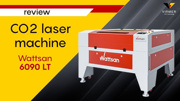 WATTSAN 6090 LT  - the most popular medium format laser machine