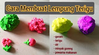 Cara Membuat LEMPUNG TERIGU - Tema 5 Kelas 1