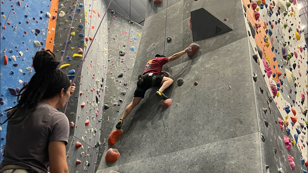 Colorado Climbing Gym (Movement Climbing) // Top Rope Comp Style Slab