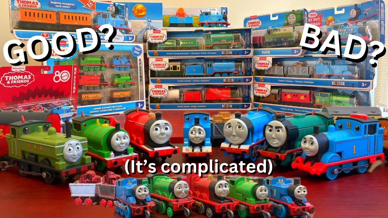 Стоит ли приобретать новые линейки Thomas & Friends 2025 Motorized и Diecast Legacy?
