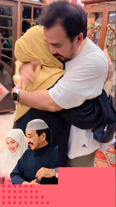 Suami Siti Nurhaliza berangkat haji, moment pamitan penuh haru #shorts #sitinurhaliza #haji2023