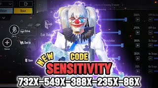 BGMI 3.2 UPDATE SENSITIVITY CODE | BGMI BEST SENSITIVITY SETTINGS | BGMI ZERO RECOIL SENSITIVITY