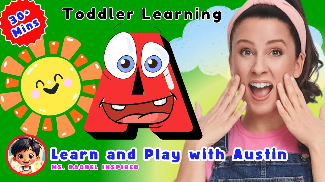 Toddler Speech Learning | ABC Phonics Song | A to Z Alphabet | Shapes | Colors | Numbers | Kids TV