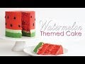 How to make a Watermelon Cake Tutorial