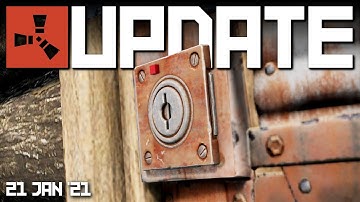 Auto lock keylocks and more! | Rust Update 21st January 2021