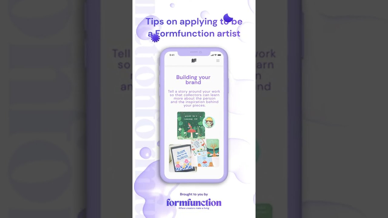 Tips on applying to be an NFT artist  🎨 | Formfunction 