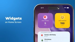 Countdown Event Reminder 321 #countdown #widget screenshot 2