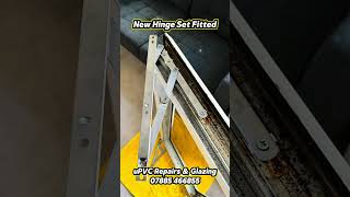 I was called out to a property in Ribbleton, Preston, where an old uPVC window.