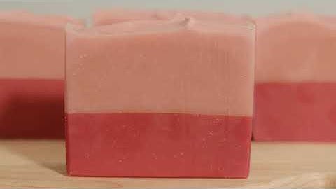 Layered Soap with Pencil Line