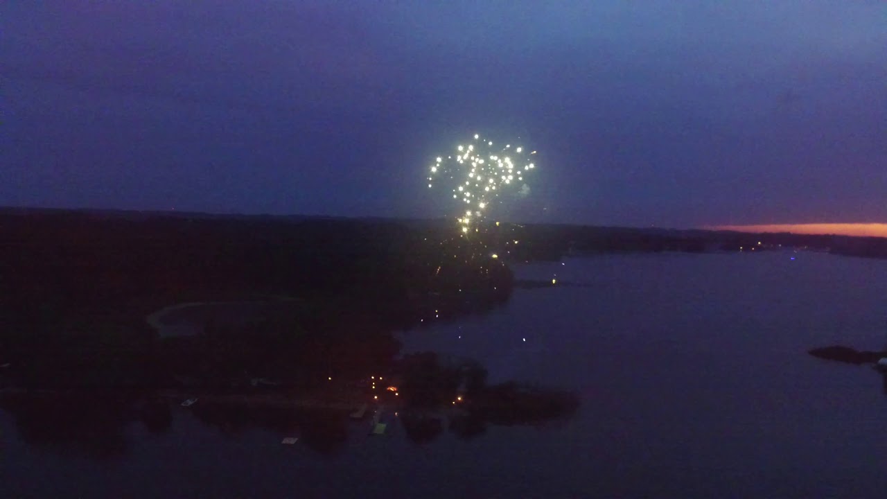 Lobster Lake 2020 Fireworks Alexandria Minnesota YouTube