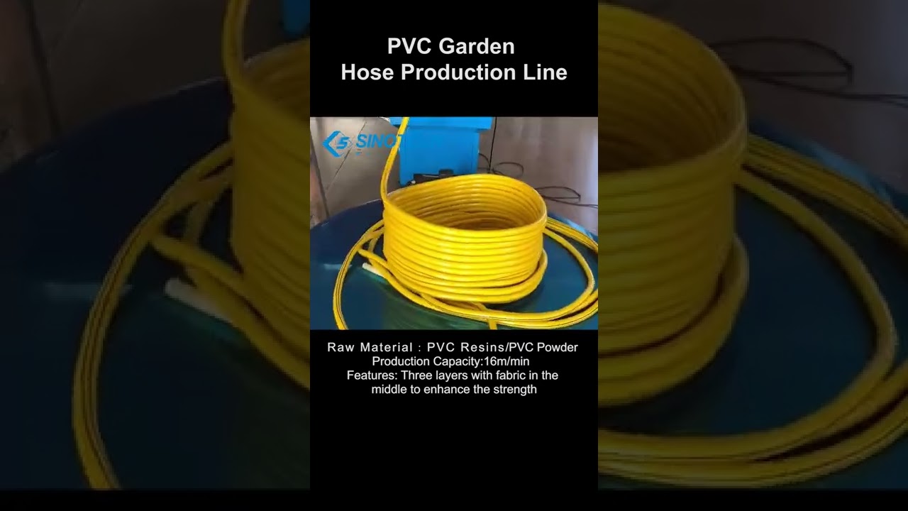 PVC Garden Hose pipe Production Extrusion extruder making line machine machinery