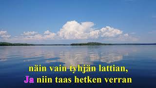 Video thumbnail of "Merisairaat kasvot  /  A Whiter Shade of Åale (Finnish Karaoke)"
