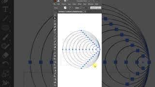 How to Create a Bold Wavy Pattern in Illustrator 🖤⚪  #illustrator #adobeillustrator #art #vectorart