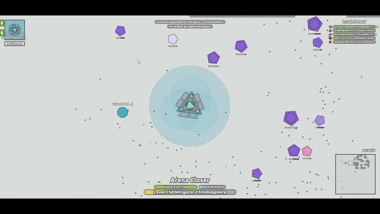 arras.io how to shiny! 