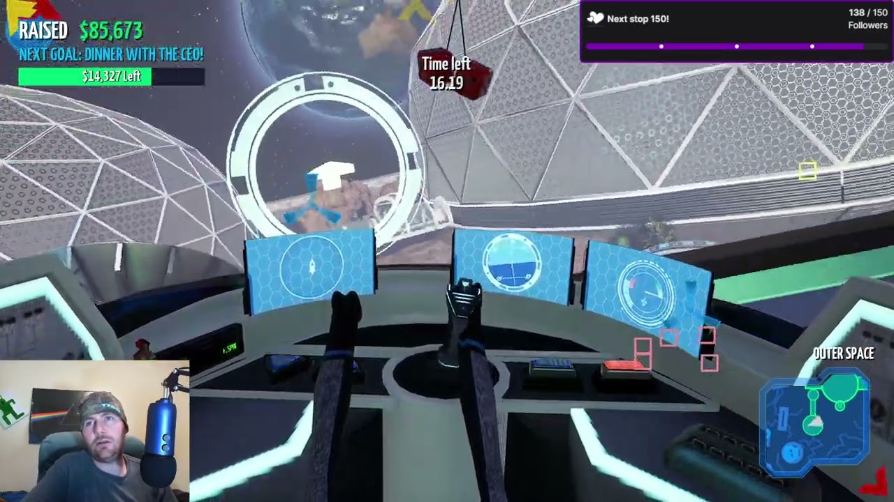 let's play goat simulator re. Space goat Coast to Coast. part 2