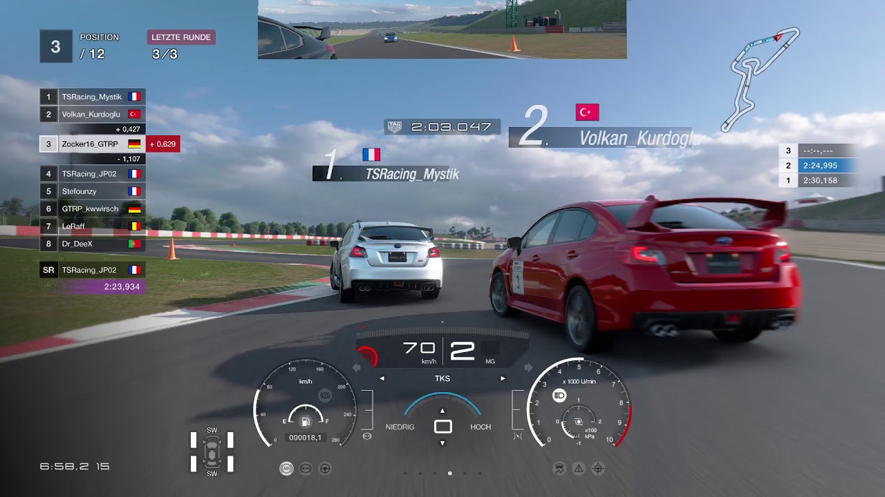 How to not behave when you get lapped in GT Sport