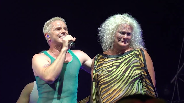 Any Which Way Live version - Live performance video thumbnail