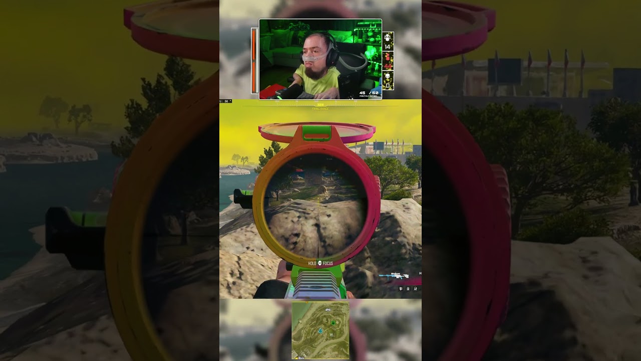 They Weren't Ready For A Real Sniper #warzone #trending #fyp #cod #disability