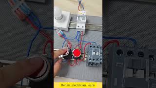 How to Connect AC Contactor with Selector Switch &amp; Push Button