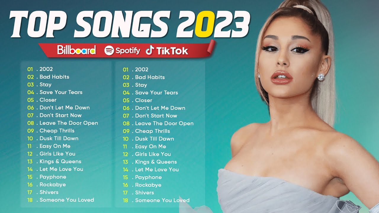 Зарубежные песни хит 2023 слушать. Ariana grande 2023. Топы 2023. Top Hits 2023.