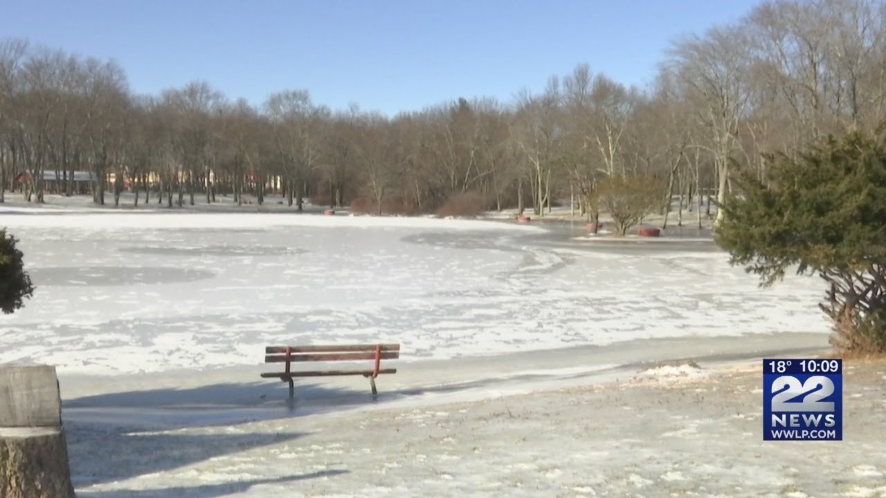 Dangers of frozen ponds