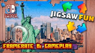 Jigsaw Fun: Greatest Cities - (Nintendo Switch) - Framerate & Gameplay screenshot 3