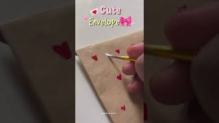 Envelope making 💌#art #artandcraft #trending #gift #giftideas #handmade