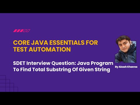 Java Program To Find Total Substring Of Given String