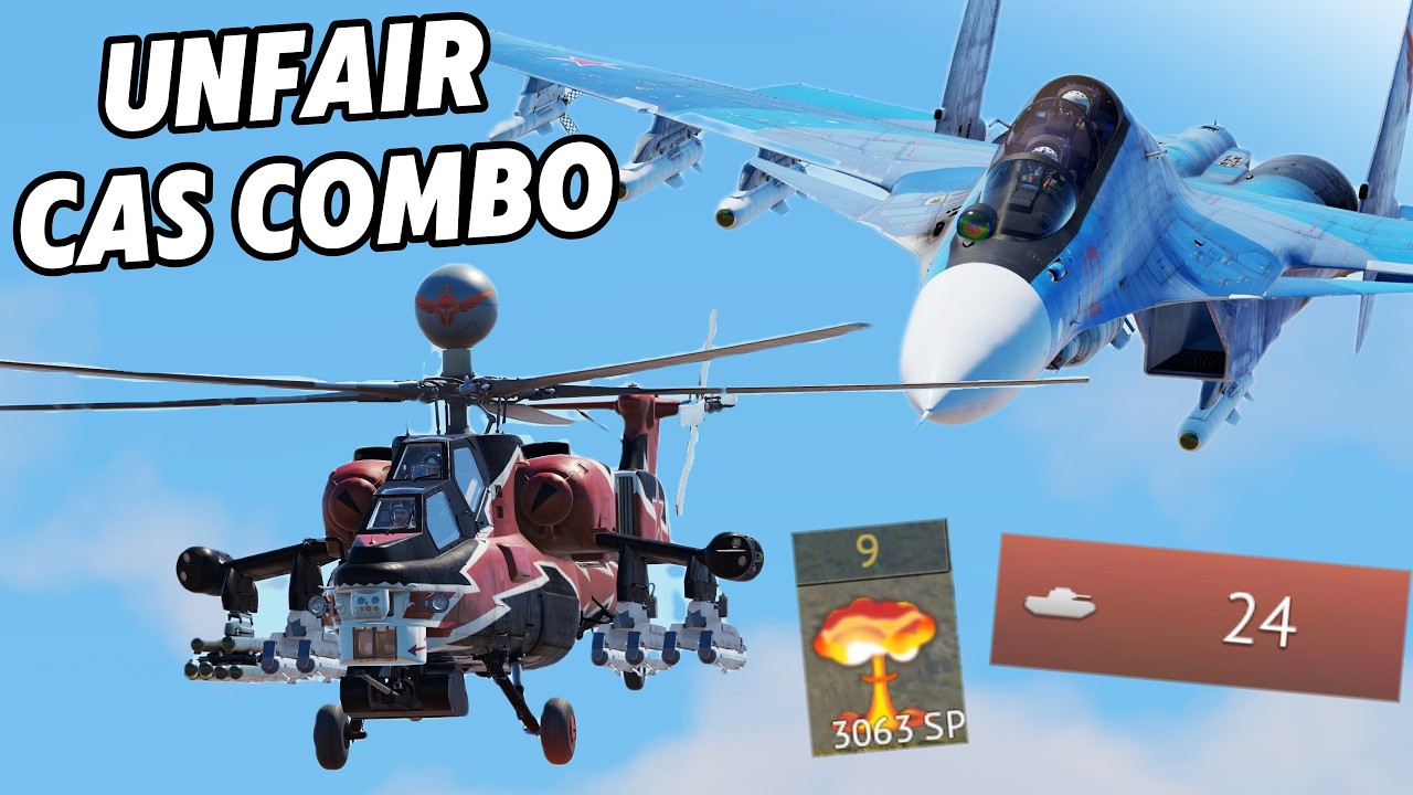 This CAS Combo Should Be ILLEGAL   (24 Kill CAS NUKE)