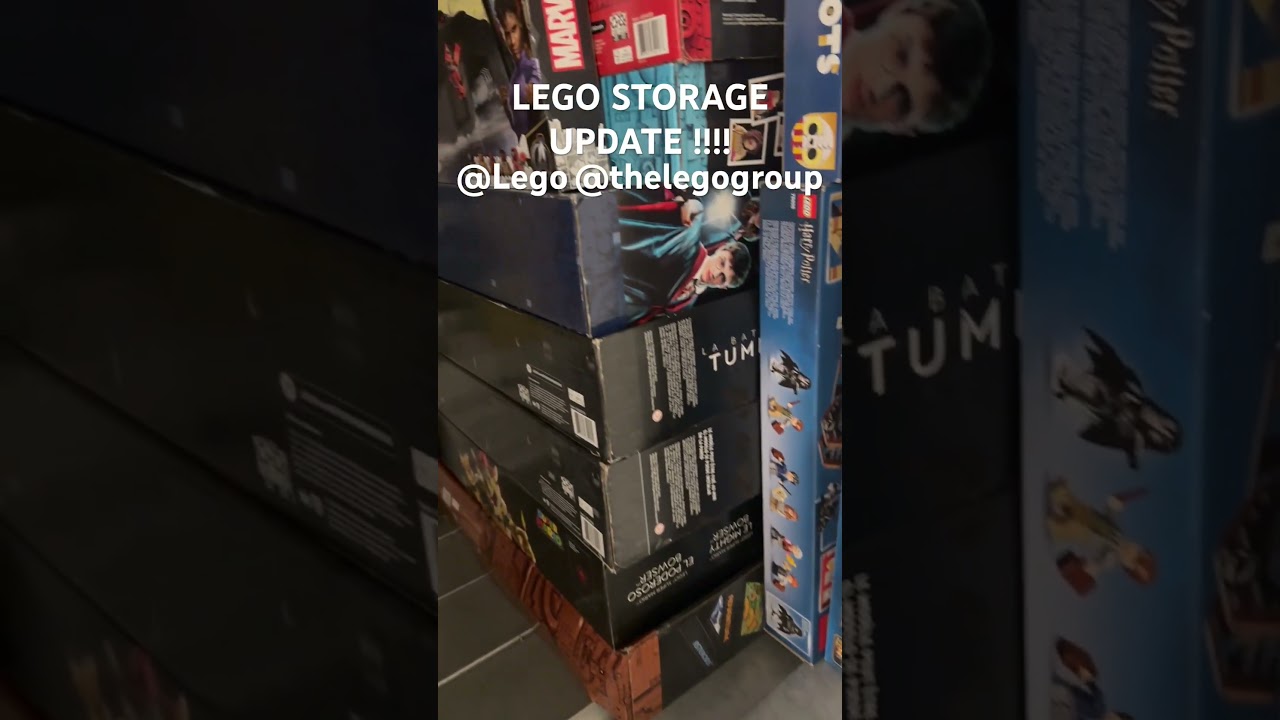 LEGO STORAGE UPDATE !!!!! 