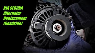 2006 Kia Sedona Alternator Replacement (2006-10 2nd gen, 2007-08 Hyundai Entourage VQ 3.8L V6)