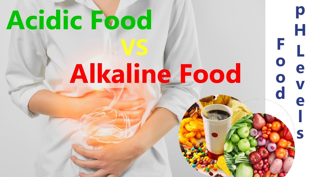 Acid - Alkaline balance diet | misconception | food pH levels