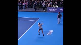 Lorenzo Musetti Practice Before Alcaraz Match