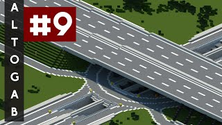 ALTOGAB | #9 | Highway Roundabout Exit | Minecraft Timelapse