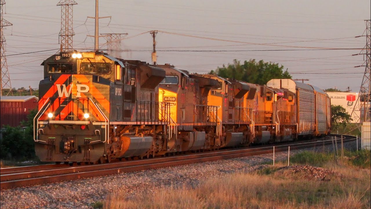 (60FPS) UP1983 leads ZLAMQ in Handley in Fort Worth with UP1989 as a Mid DPU 4/13/25