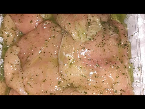 Video: Cómo Marinar Filete De Pollo