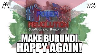 Wir haben DEFLATION! #76 Burundi - 2021 Edition Power & Revolution Politik-Simulator 4