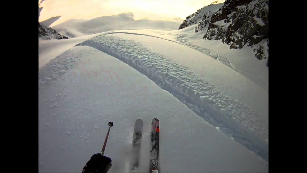 Whistler Heli Skiing Go Pro Helmet Cam 02/22/11 YouTube