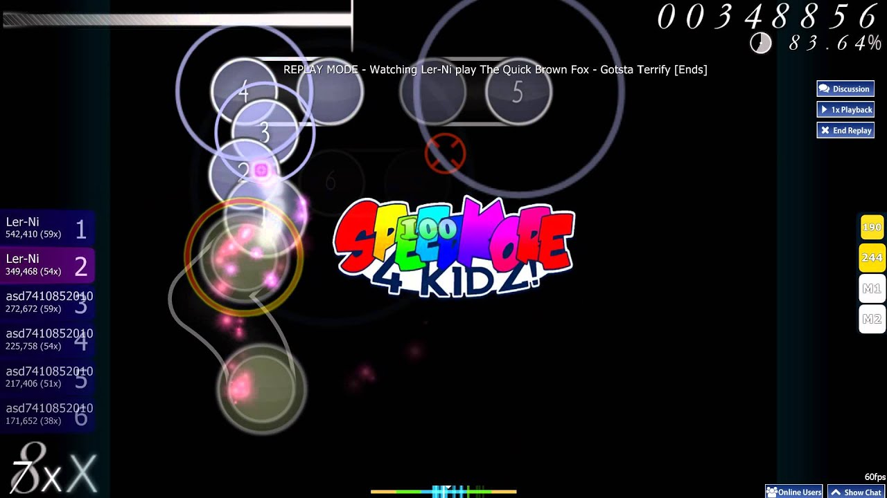 osu! The Quick Brown Fox - Gotsta Terrify