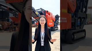 Welcome contact our Mobile Crusher！ #aggregate #heavymachinery #granite  #limestone  #riverstone