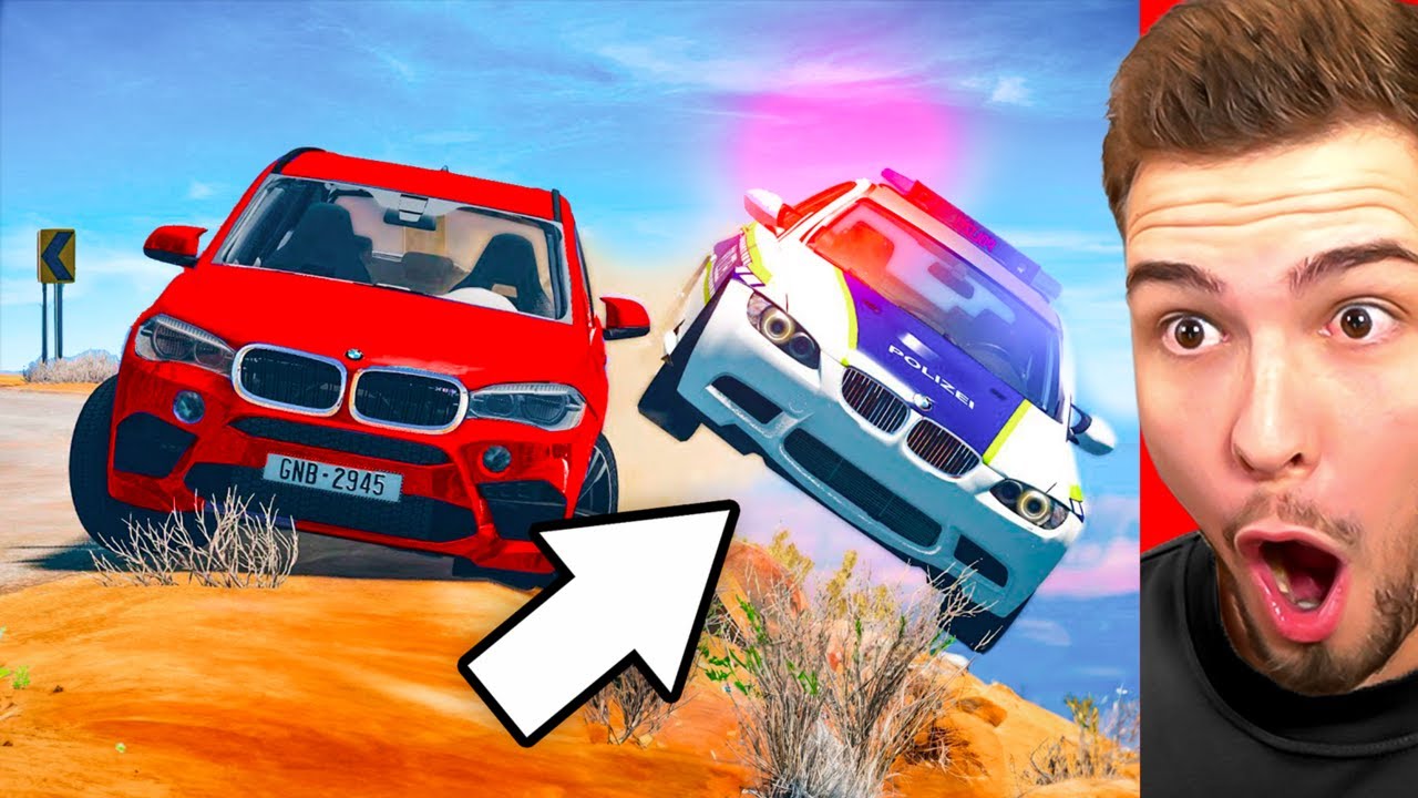 VERFOLGUNGSJAGD GEGEN DIE POLIZEI (BeamNG)