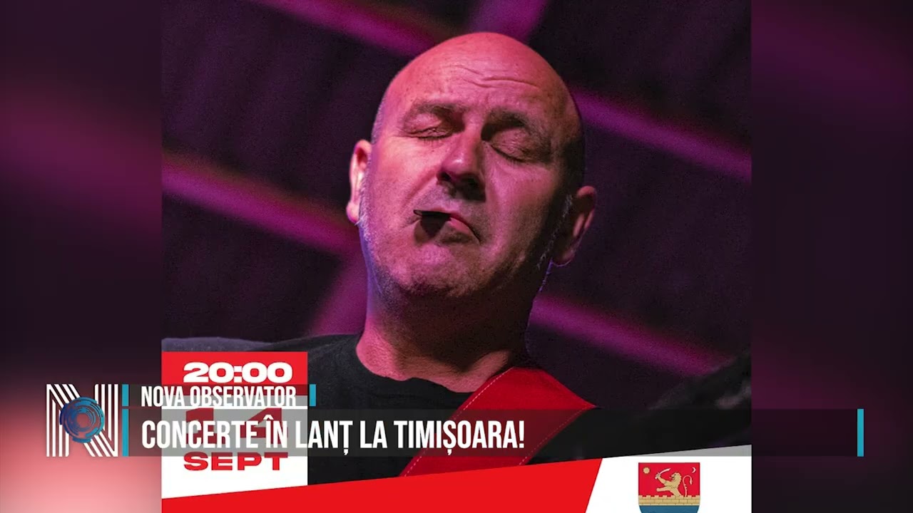 Concerte în lanț la Timișoara!