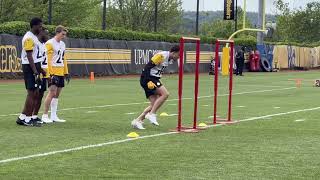 Highlights from Day 2 of Steelers Rookie Minicamp, Roman Wilson, Payton Wilson | Sights and Sounds